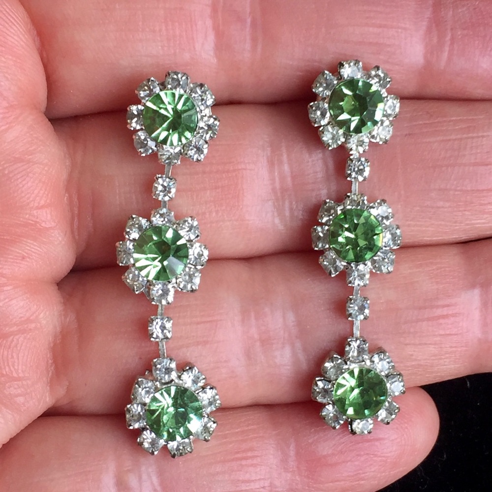 Swarovski Crystal drop earrings